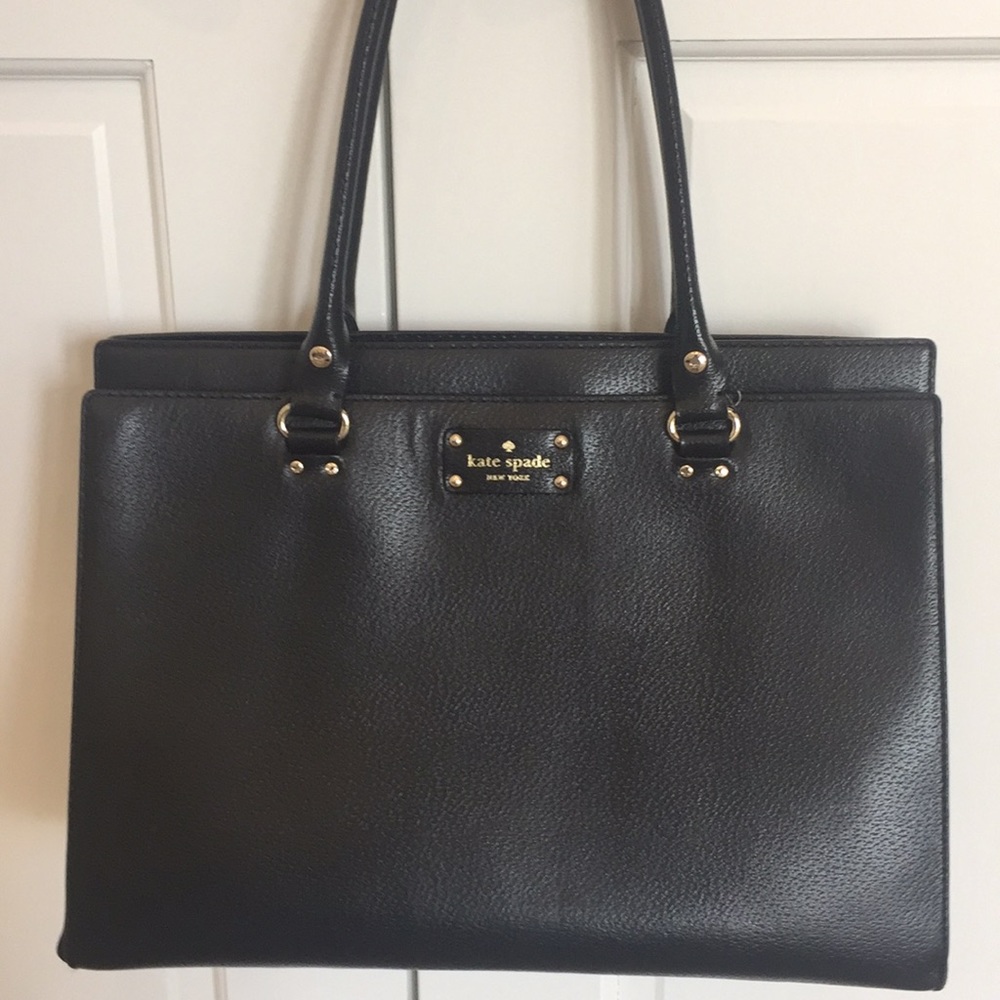 Kate Spade structured satchel.